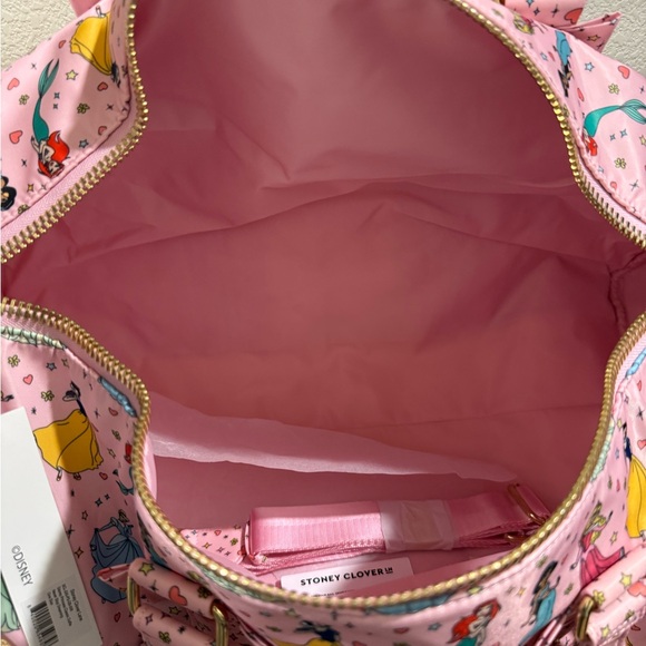 Stoney Clover Lane Disney Princess Never Stop Dreaming Classic Duffle Bag NWT - Picture 5 of 7